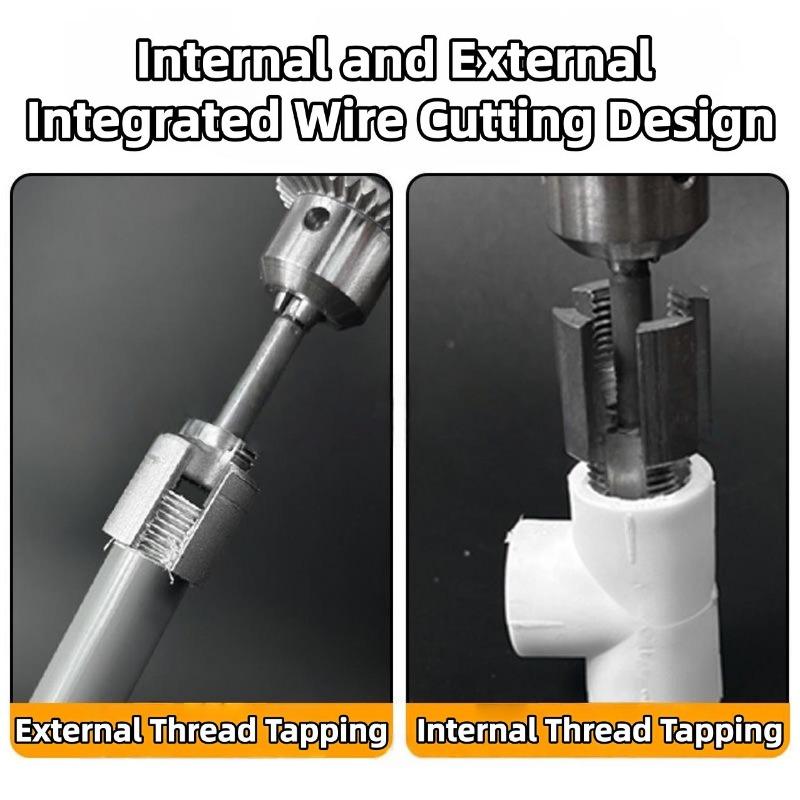 Řezačka závitů potrubí Nástroj na opravu závitů potrubí 1/2", 3/4"