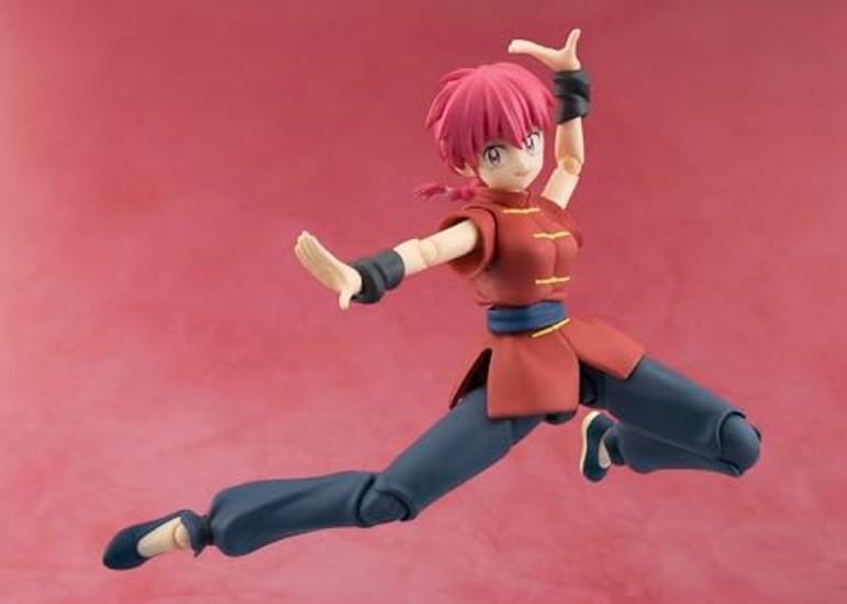 TAMASHII NATIONS S.H. Figuarts Ranma 1/2 approximately 120mm PVC ABS painted movable figure.