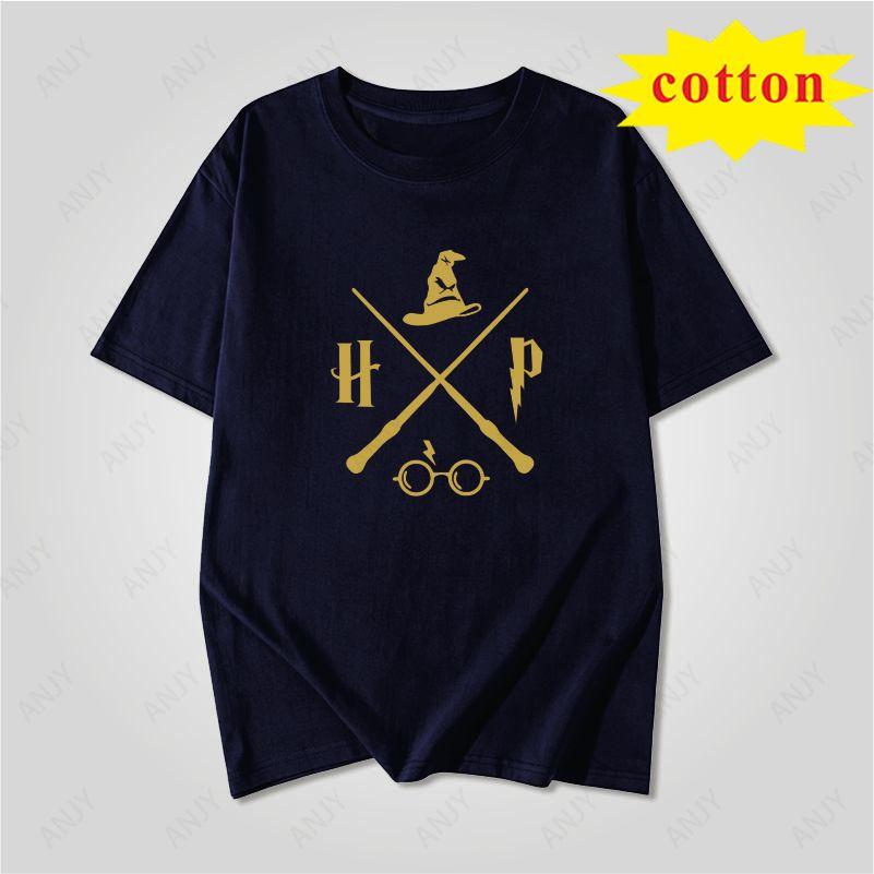 Minimalist Scissors Wine Glass Printed Short Sleeve Tshirt Line Pattern Unisex Casual Top