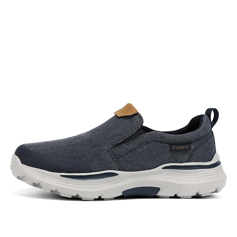 Fashion Canvas Loafers Man Leisure Flats Men's Casual Business Shoes Breathable Daily Loafer Comfortable Driving Footwear Zapatillas