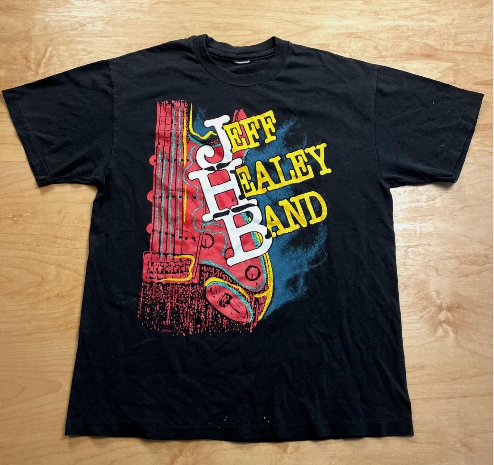 Jeff Healey Band 90 s T-Shirt Cotton Classic Unisex Tee S-5XL S