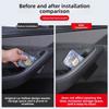 Car Door Handle Filler Storage Box Inner Handle Organizer Tidying Tray For Tesla Refreshed Model Y Juniper 2025 2026 Accessories