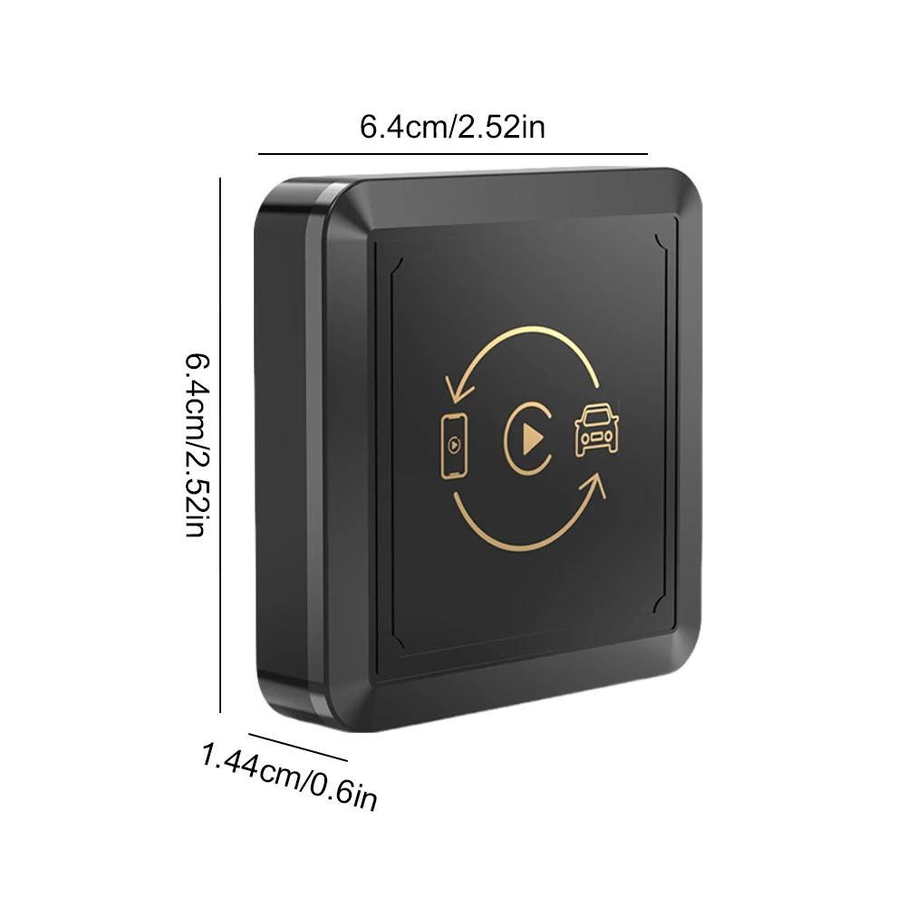 

Беспроводной Carplay & Auto Box Dongle 2in1 Mini CarAI Box Беспроводной Android Auto Box для Toyota Mazda Nissan Suzuki чёрный