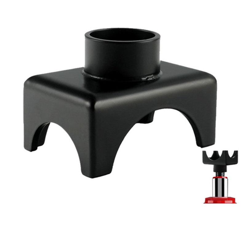 RV Lifting Adapter Saddle for Bottle Jack Axles Fits 2 3 4 Inch Round or Square Steel Tubes Designed for Vehicle Applications