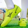 Fashion Green Men's Football Training Shoes Size 35-46 Soccer Turf Shoes Unisex Professional Indoor Futsal Sneakers Men