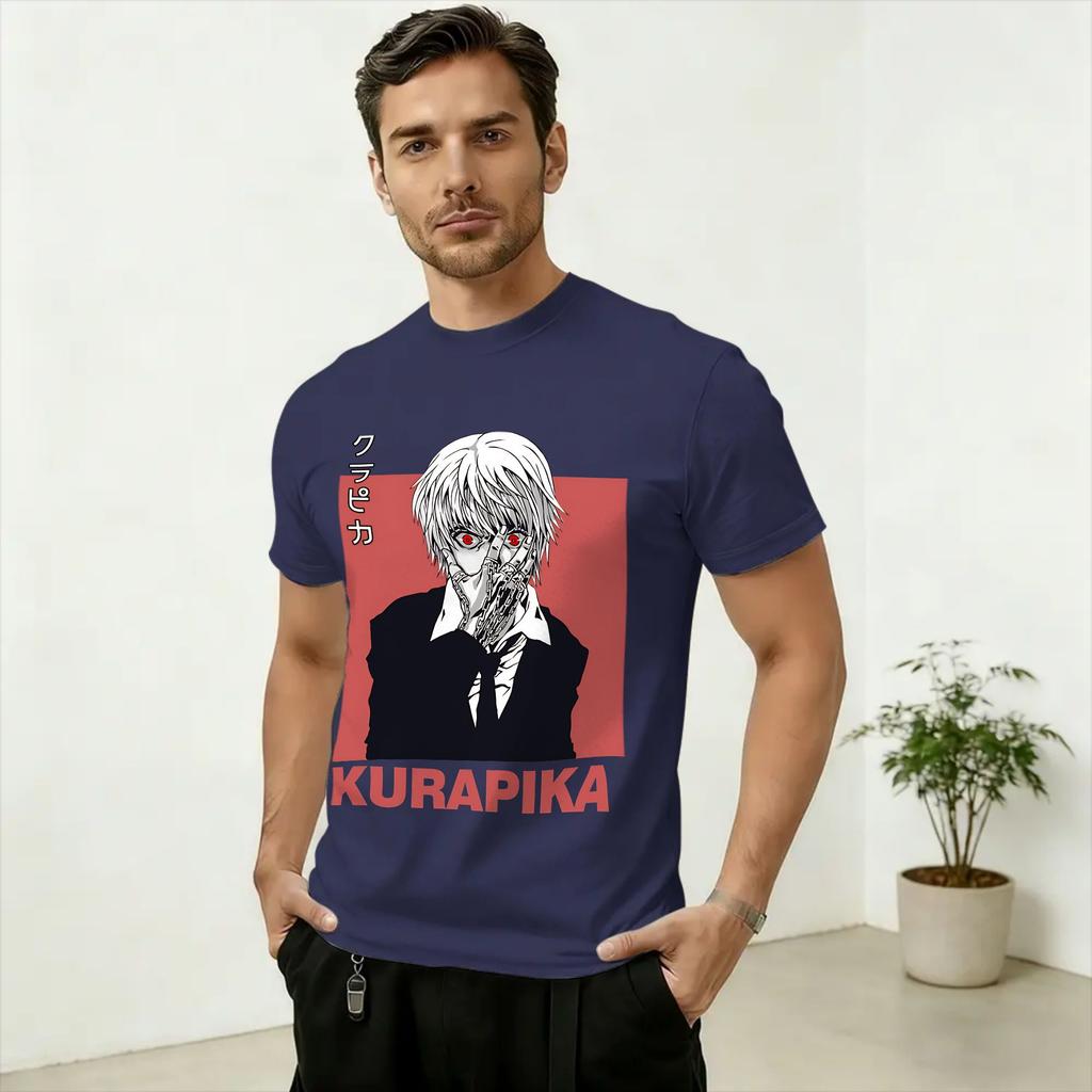 Unisexs Kurapika T Shirt Cotton Tops Vintage Short Sleeve O Neck Tees Gift Idea TShirts