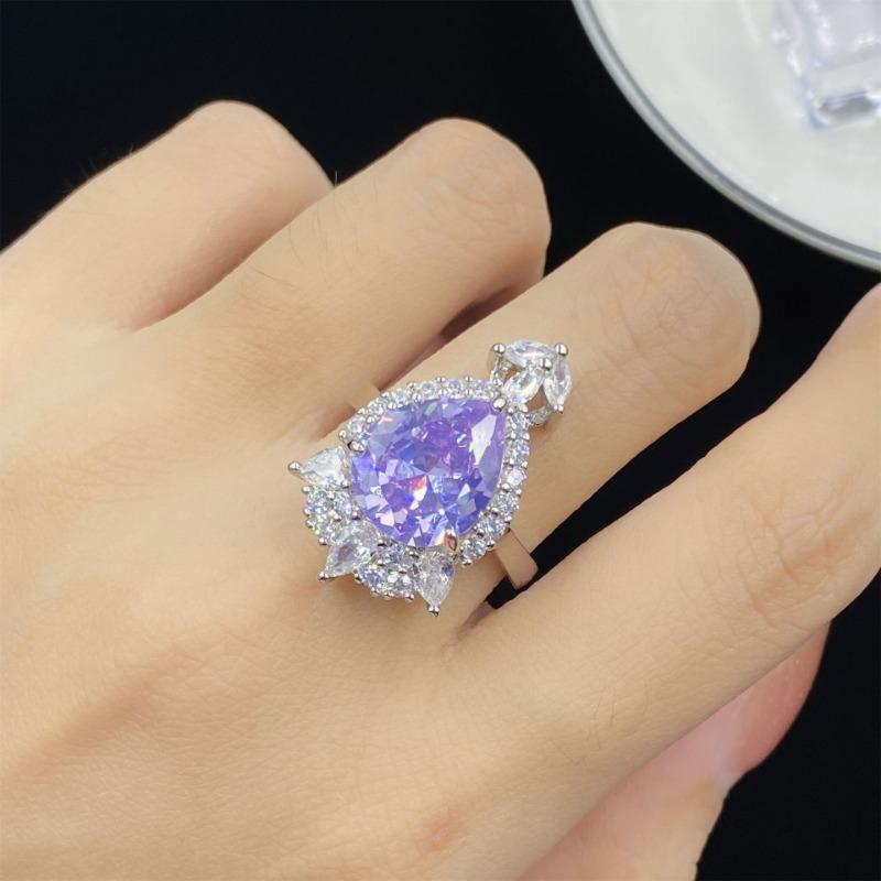 Sace Gems Classic Copper Alloy Zircon Ring Earrings Pendant Necklace Jewelry Sets Wedding Party Gifts
