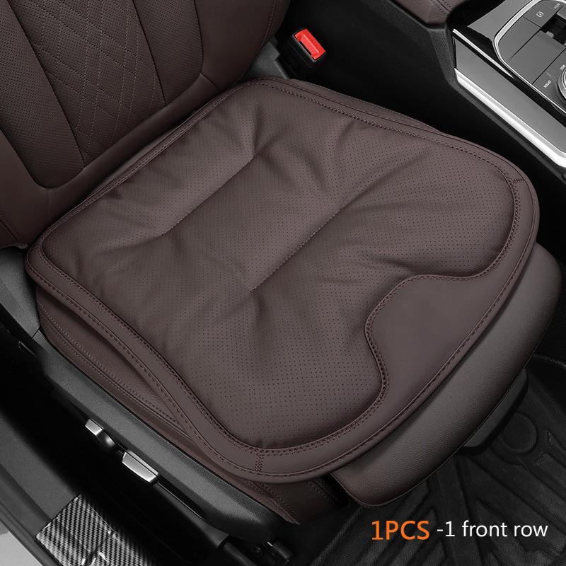 NAPPA Leather Car Seat Cushion For Driving ,For Tesla Model 3 Model Y L Model X Non-Slip Bottom Protector Breathable Covers