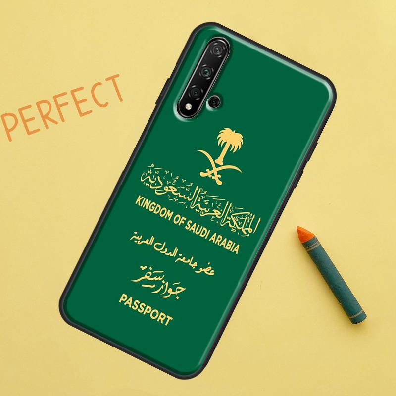 Чехол с флагом Королевства Саудовская Аравия для Huawei P30 Pro P20 P40 Lite Nova 8i 7i 3i 11i 5T 9 10 SE Y60 Y61 Y70 Y90 P Smart Z Huawei Nova Y90