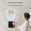 Compact Desktop Electric Fan Heater - Quick Heating, Energy Efficient