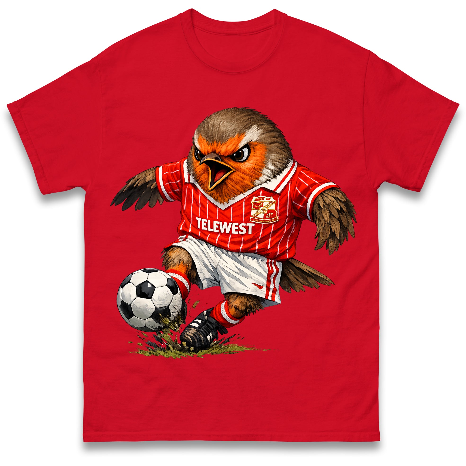 Retro Swindon Town T Shirt Tshirt Mens Womens Unisex Tops Tees XL
