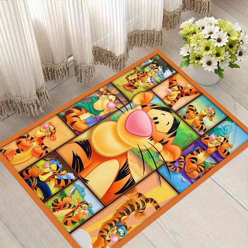 

1pc Disney Cartoon Characters Pattern Carpet Area Rug Non-slip Carpet Hand Washable Floor Mat Suitable For Living Room Bedroom Home Decor Ro 60cm by 90cm