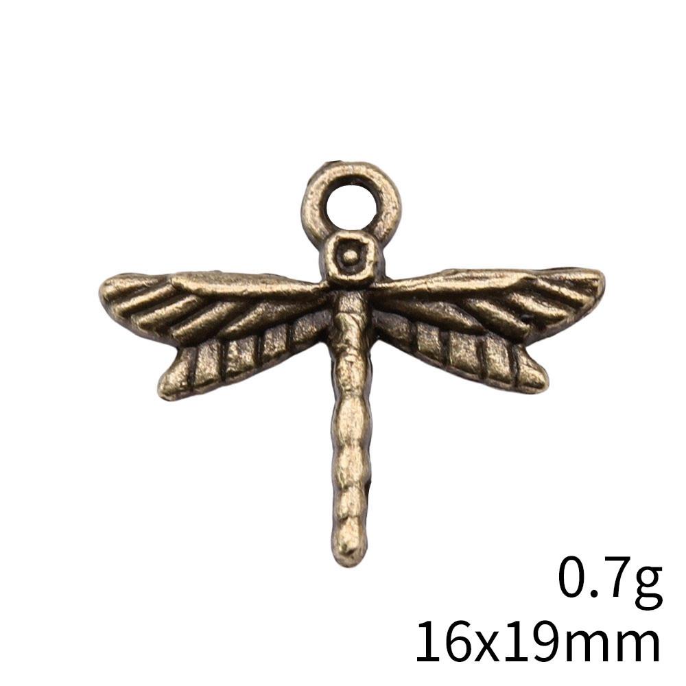 Birthday Gifts Charms Bracelet Italian Dragonfly Charms Pendant Backpack Pendant Accessories