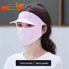 Women's Anti-UV Ice Silk Breathable Sunscreen Mask for Summer Cycling and Driving