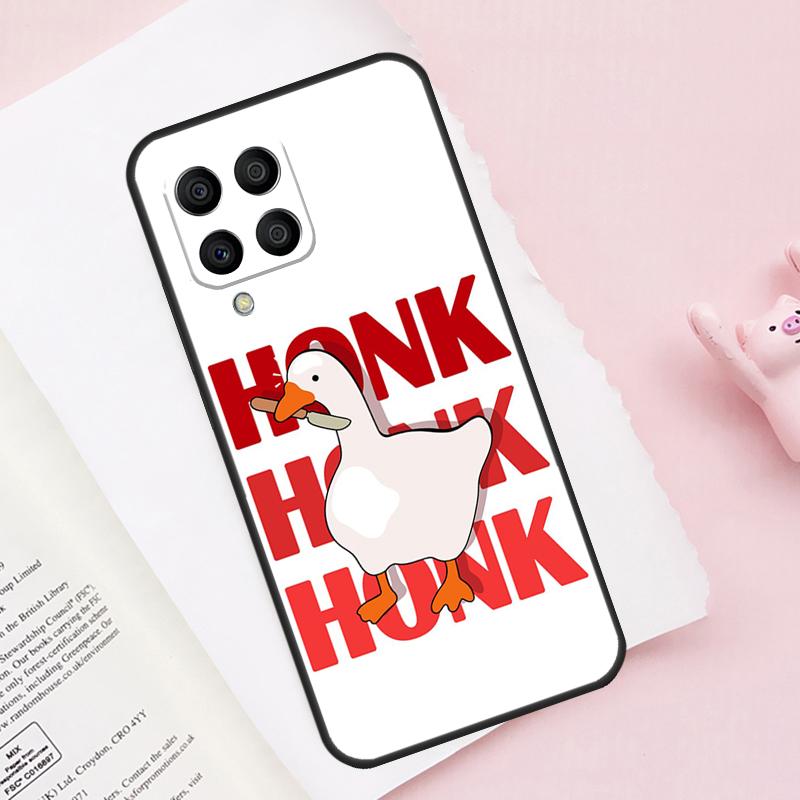 

Cartoon Funny Goose Case For Samsung Galaxy M51 M55 M35 M15 M56 M36 M16 M06 M13 M33 M53 M12 M32 M52 M14 M34 M54 Samsung M22