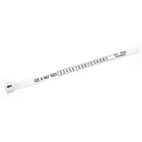 Ring Sizer Measuring Tool Set Easy Jewelry Sizing Solution US UK Size Adjustable Finger Circumference Measurement Tool