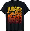 Jurassic Park 1993 Retro Poster T-Shirt Mens Womens Tees Top