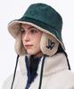 Hwaiteusaenjeu Corduroy Earmuff Bucket Hat Munster (8 Colors)