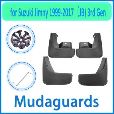 For Suzuki Jimny JB 1999~2017 2000 2001 2003 2004 2005 2006  Car Fender Mudguard Mud Flaps Guard Splash Flap Car