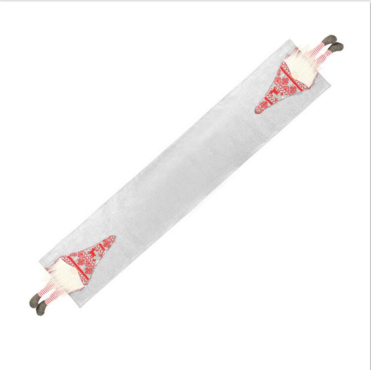 

Різдвяні прикраси Стіл Бігун Рудольф Стіл Прапор Висячі прикраси Творча скатертина Placemat сірий