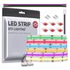BTF-LIGHTING COB FCOB RGBW LED-Streifenlicht, Hohe Dichte, 5M, 5-PIN, RGB + Warmweiß 3000K, 12mm Breite, DC12V