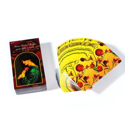 Tarot of Persephone's Garden 10.3*6 Cm A Fine Art Tarot Deck Dedicated To The Queen of The Underworld 78 Tarot Cards RWS