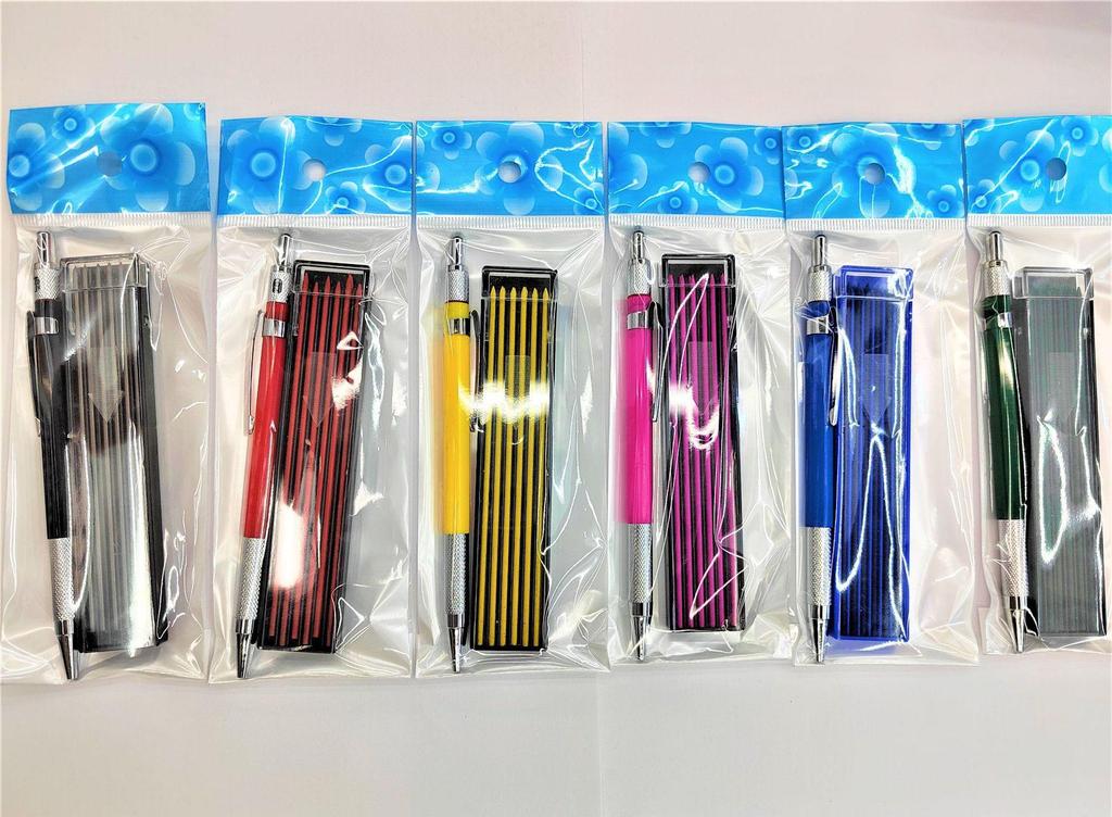 Koreansk stil 2,0 mm mekanisk ritpenna set för smidigt skrivande