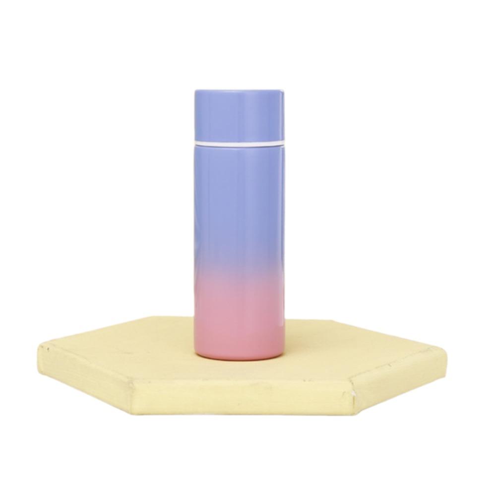 Gradient Color Mini Thermal Cup Leak-proof Vacuum Flasks Portable Insulated Water Bottle  Outdoor