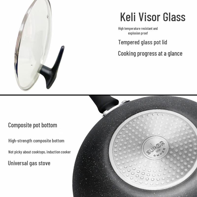 Supor Maifan Stein Antihaft-Wok