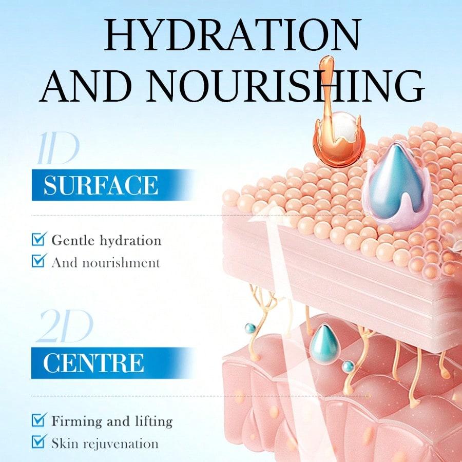 1PC/3PCS/5PCS/10PCS Collagen Anti-Aging Mask, Contains Natural Ingredients, Anti-Aging, Shrinks Pore