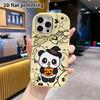Phone Case: 2D Flat, Suitable for iPhone 18 17 16 15 14 13 Pro Protective Case, Magic Panda, Perfect Christmas and Halloween Holiday Gift