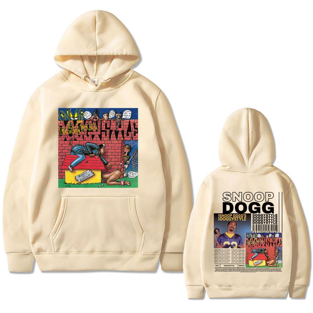 Limitovaná Rapper Snoop Dogg Grafická mikina z albumu Pánska Dámska Módna Harajuku Nadrozmerná mikina Pánska Hip Hop Vintage Streetwear