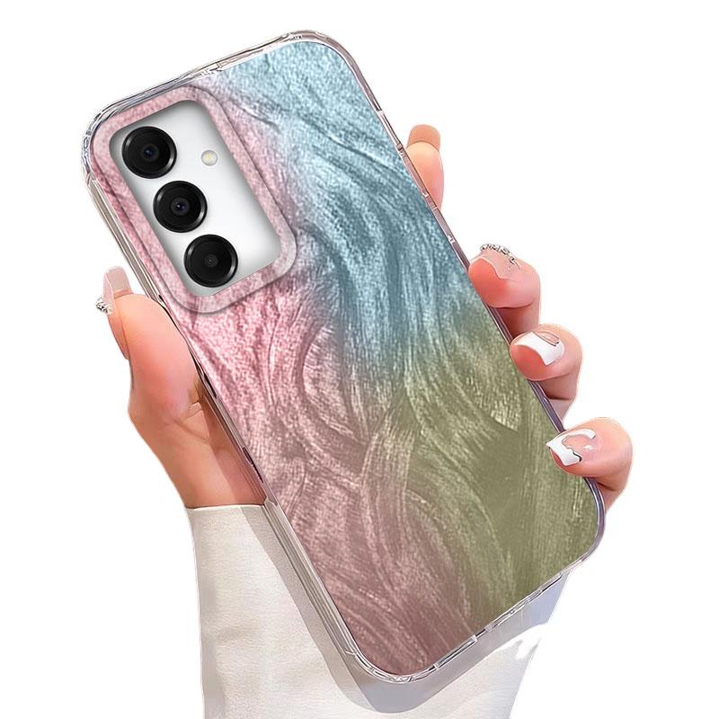 Verlauf Handyhülle Für iPhone 16 Pro Max Samsung A56 A16 S24 S25 Xiaomi Redmi Note 14 13 Pro 14C Huawei Honor 400 200 Lite Stoßfeste Hülle