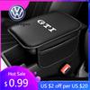2026 Hot For Volkswagen VW Car Central Armrest Pad Center Console Arm Rest Storage Pocket For VW GTI Atlas Jetta Touareg Variant