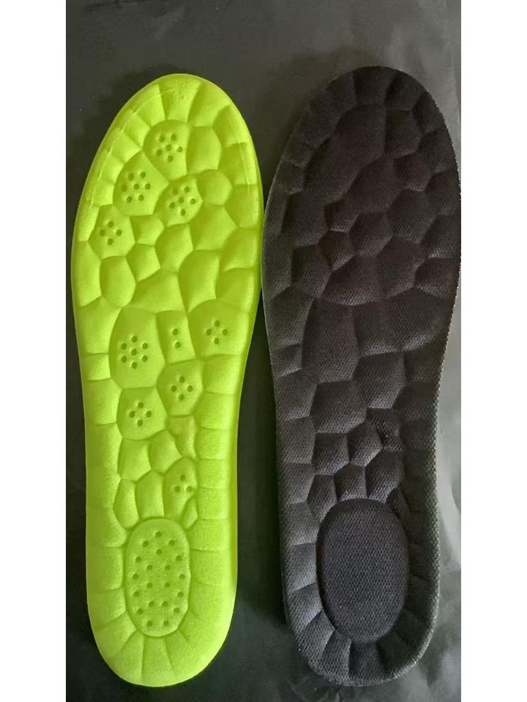 Stepping-on-Air Mugwort Deodorizing Insoles: Super Soft, Shock-Absorbing Cushion for Men and Women, Relieve Foot Pain and Tiredness from Long Standing