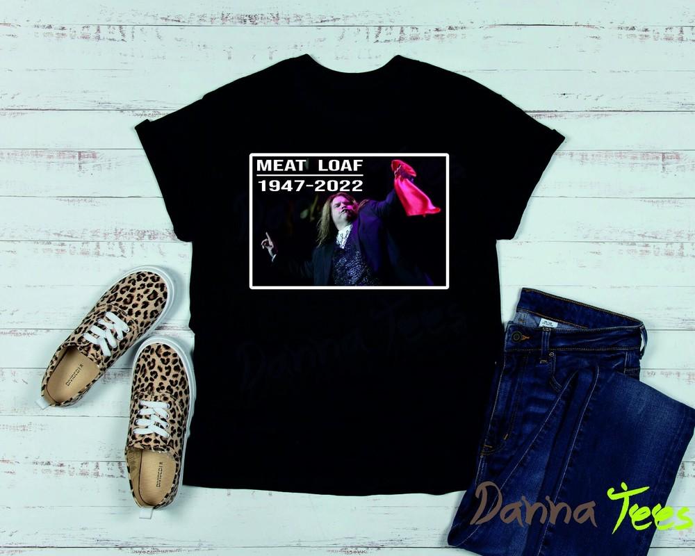 RIP Meat Loaf Always Remembered Tribute TShirt Lady Fit