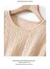 2026 New Elegant Loose Knit Women's Sweater – 100% Pure Wool