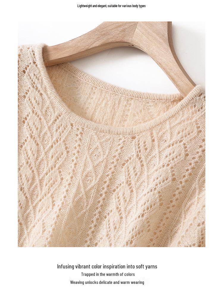 2026 New Elegant Loose Knit Women's Sweater – 100% Pure Wool