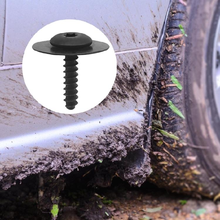 Packung mit 10 Standardgrößen Schrauben Schrauben Schutz Auskleidungen & Spritzschutz Abschirmungsschrauben Vielseitige Schrauben Schrauben Stabil für Automobil