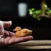 Hand-Carved Middle Finger Yellow Duck Desktop Ornament
