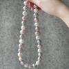 Bydaisy Pink Gray Potato Pearl Necklace Bn0467