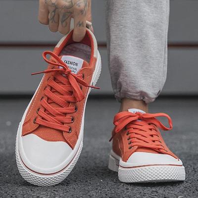 Zapatillas informales de lona con suela suave para hombre, otoño e invierno 2024