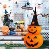 3FT Halloween Collapsible Pumpkin Decoration Battery Operated Light Up Pumpkin Light Pop Up Jack-o-Lantern for Indoor Outdoor Yard Porch Holiday Decor