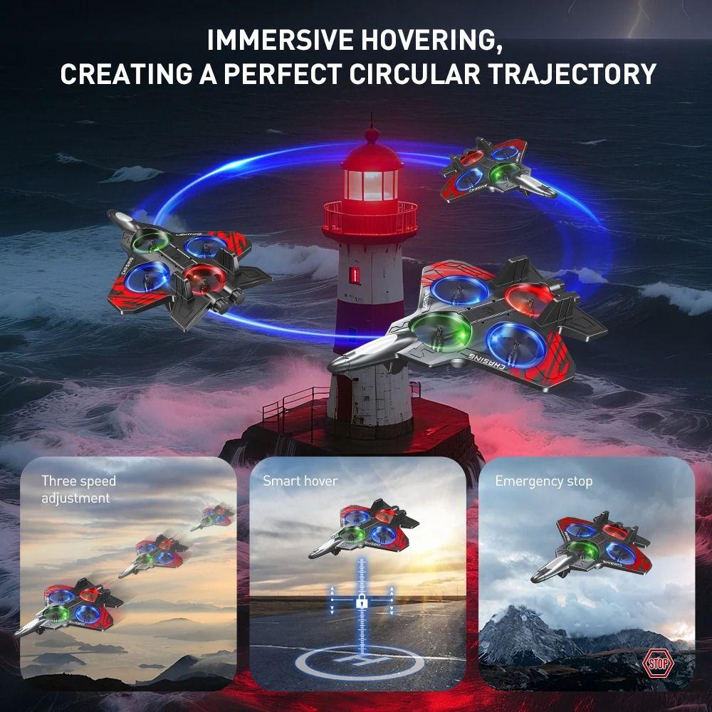 EPP Foam Remote Control Foam Fighter Gravity Sensing RC Hobby Jet Plane  Home Decor