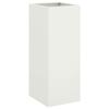 VidaXL Jardinière, Flower Box, Plant Pot, Flower Box, Raised Garden Planter for Patio Terrace, White 841572