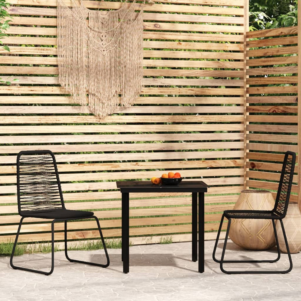 Ensemble à manger de jardin 3 pcs