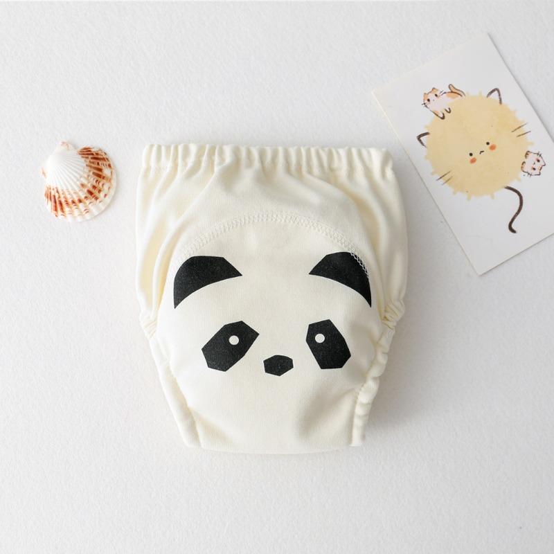 INS-style baby potty training pants, 100% cotton gauze, waterproof, leak-proof, soft, breathable,  A-class safe.