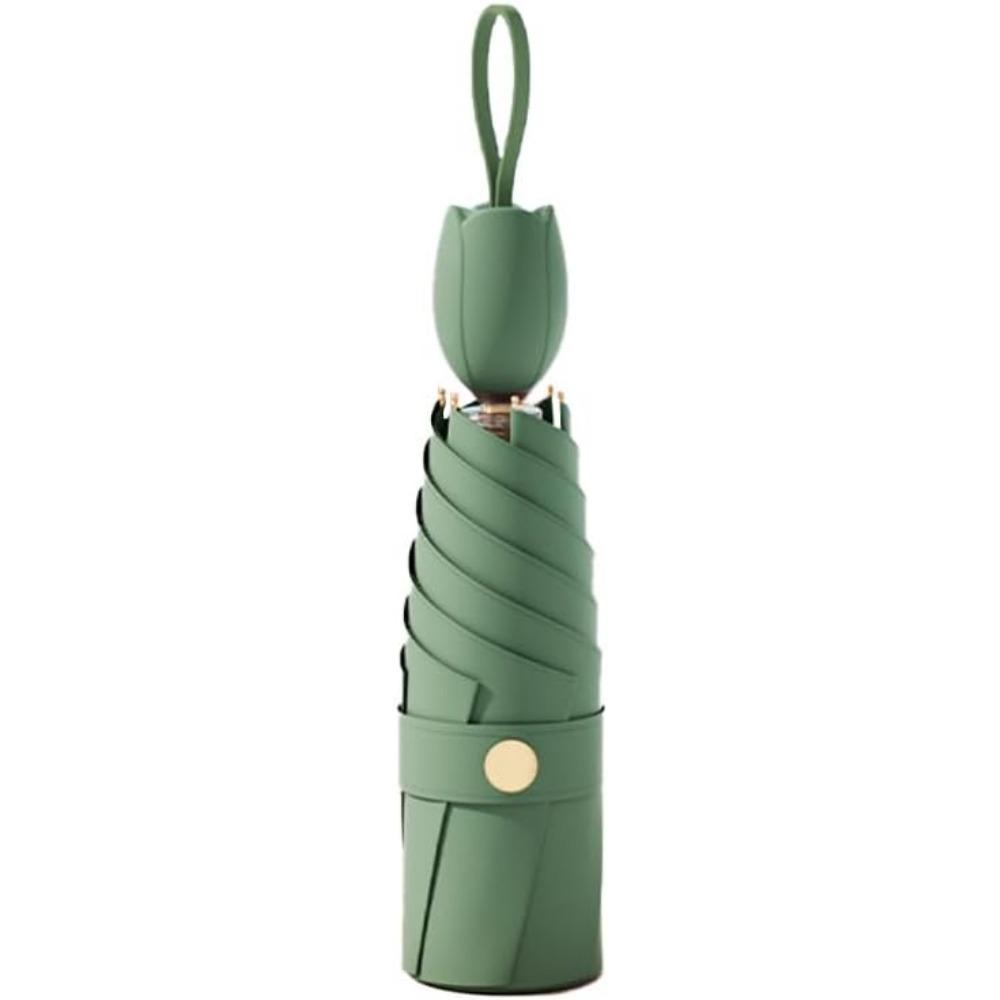Mini Umbrella For Purse, Small Travel Umbrella Compact Waterproof Umbrella for Light Rain, Suitable for Women Purse and Pocket