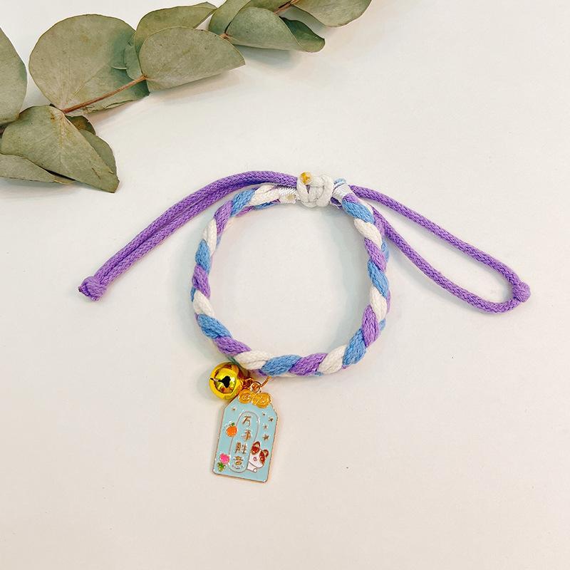 Cute Cat Collar with Adjustable Retractable Pet Collar Cat Accessories Pet Necklace Pet Accessories for Decorating Cats and Dogs
