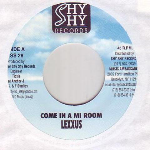 7inch Record MR LEXX (LEXXUS) / KIPRICH - Come In A Mi Room / Nuh Badda Dan N Shy Shy 2002 US Reggae, Ska & Dub